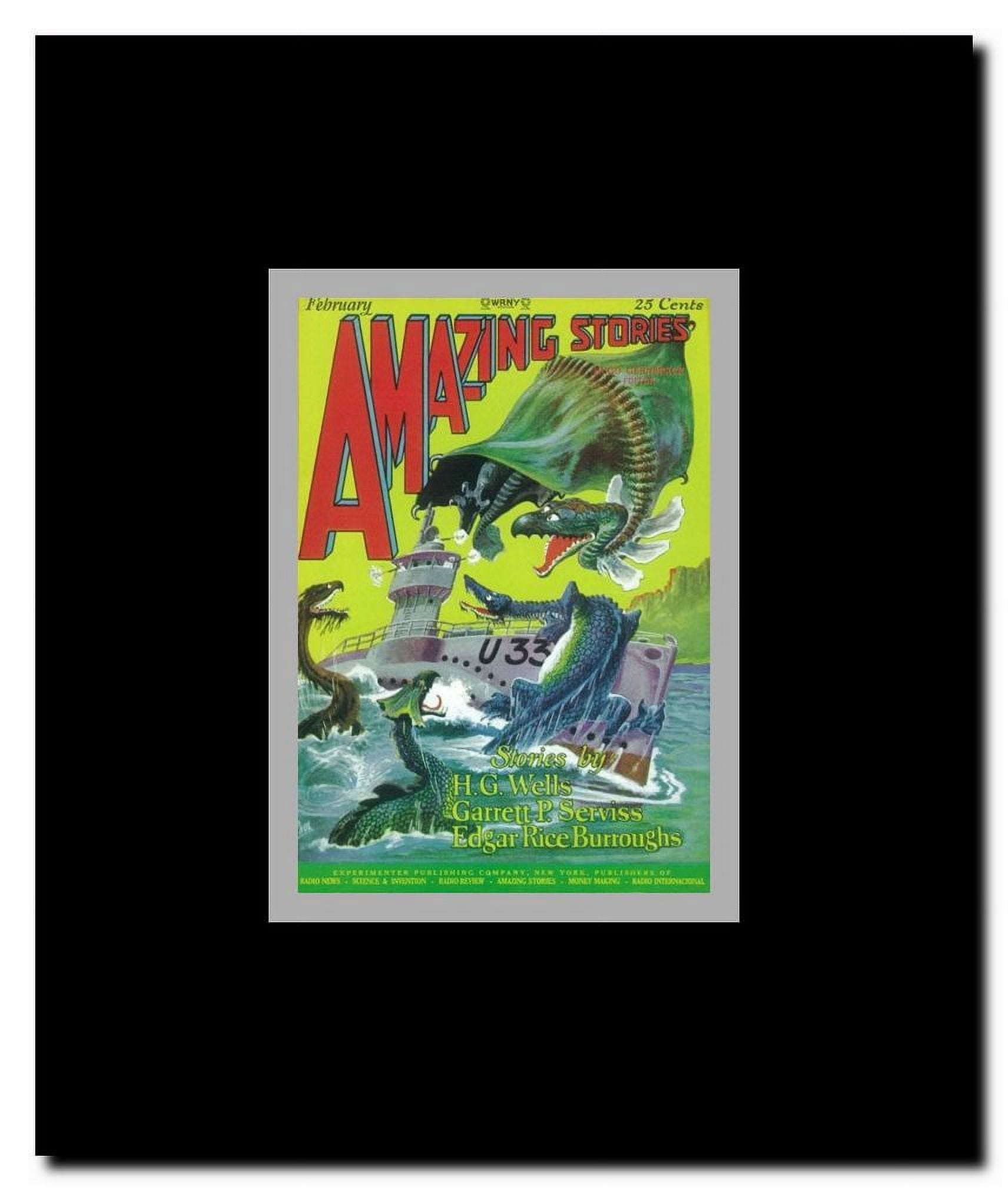 Amazing Stories (Pulp) Framed Movie Poster