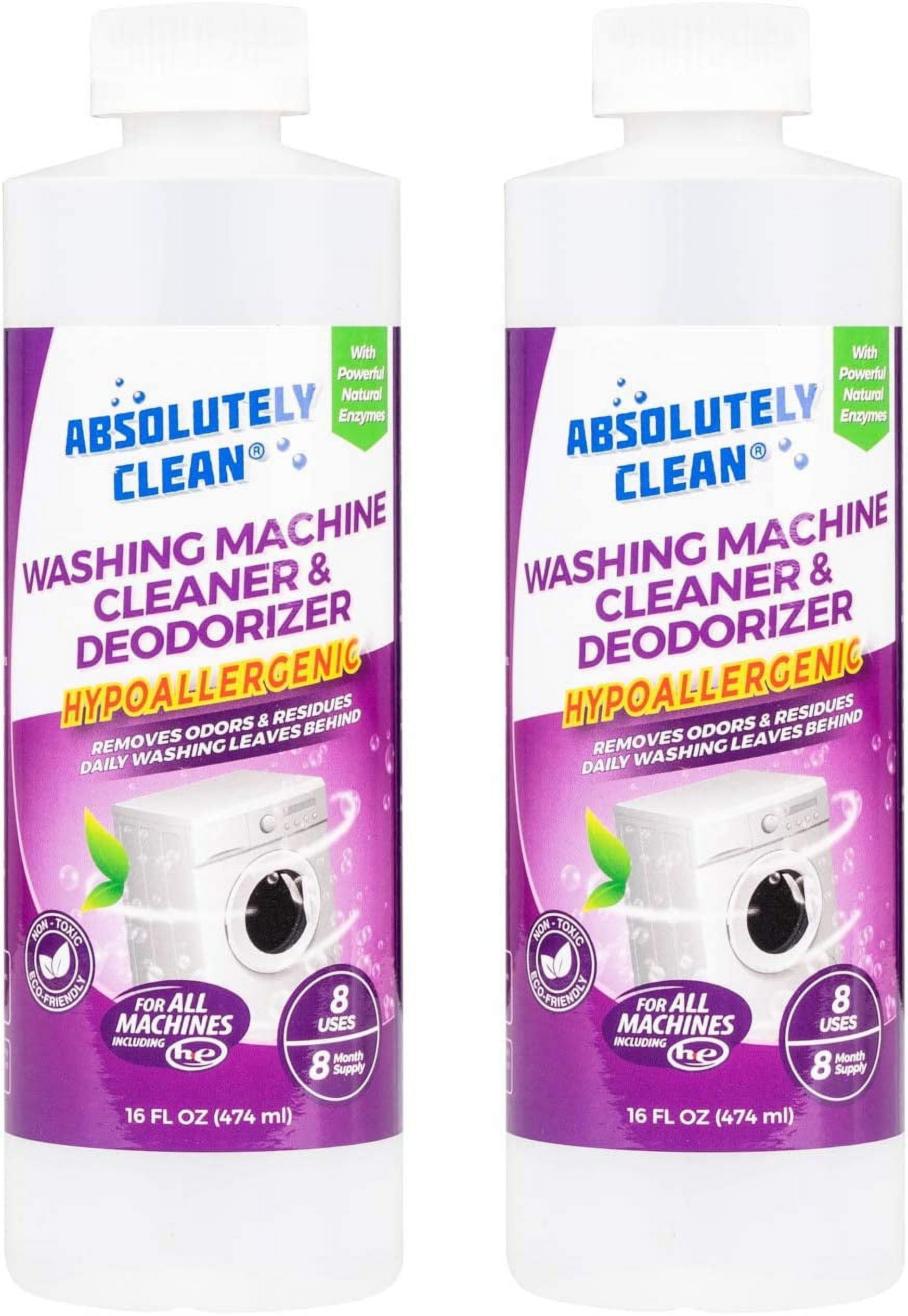 Amazing Washing Machine Cleaner & Deodorizer 16 Uses Remove Musty