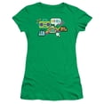 thumbnail image 1 of Amazing World Of Gumball Cool Oh Yeah S/S Junior Women's T-Shirt Sheer Kelly Green, 1 of 2
