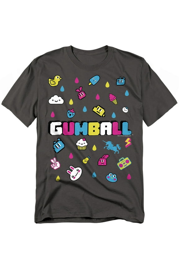 Amazing World Of Gumball - Fun Drops - Short Sleeve Shirt - Medium