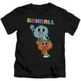 thumbnail image 1 of Amazing World Of Gumball Gumball Spray S/S Juvenile 18/1 T-Shirt Black(4), 1 of 2