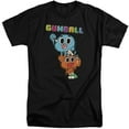 thumbnail image 1 of Men's Amazing World Of Gumball Gumball Spray T-shirt Tall XXX-Large Black, 1 of 2