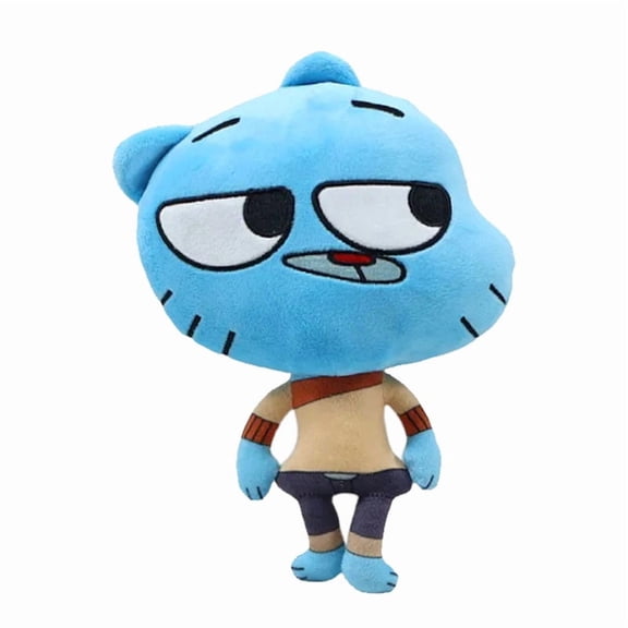 The Amazing World Plush Toy of Gumball Doll Artful Toy Furry Stuffed Indoor Decoration Cartoon Cute Ornaments Figurines Plush Pillow Decorative a Gift