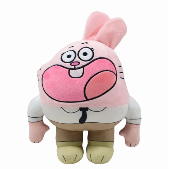 The Amazing World Plush Toy of Gumball Doll Artful Toy Furry Stuffed Indoor Decoration Cartoon Cute Ornaments Figurines Plush Pillow Decorative a Gift