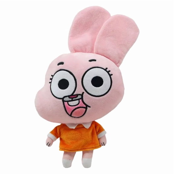 The Amazing World Plush Toy of Gumball Doll Artful Toy Furry Stuffed Indoor Decoration Cartoon Cute Ornaments Figurines Plush Pillow Decorative a Gift