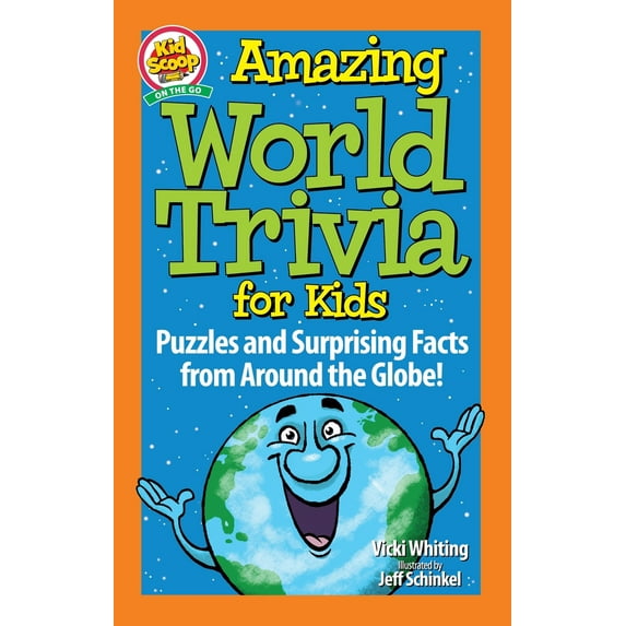 Pre-Owned Amazing World Trivia for Kids: Puzzles and Surprising Facts from Around the Globe! (Paperback) 1641242671 9781641242677