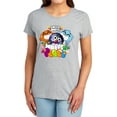thumbnail image 1 of Amazing World of Gumball Happy Place Women's T Shirt, Athletic Heather, Small, 1 of 6