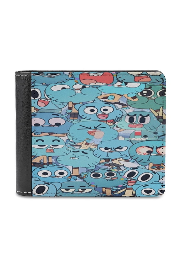 Amazing World of Gum-bal PU Leather Wallet with Multiple Card Slot Lightweight Wallet