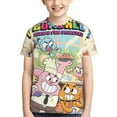 thumbnail image 1 of Amazing World of Gumball T Shirts 3D Printed Short Sleeve Tee Shirt for Boys Girls, 1 of 8