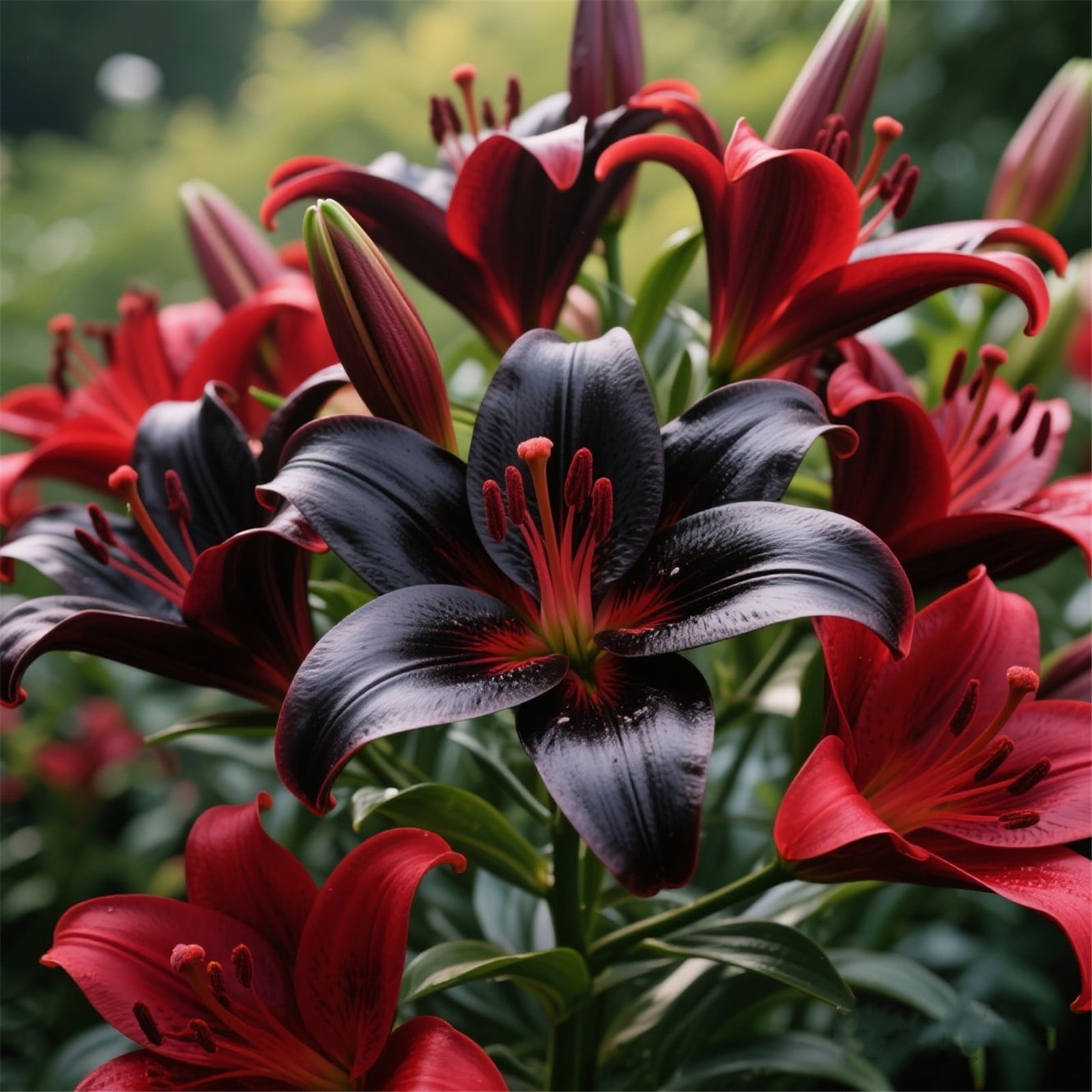 Amazing decoration/lily bulbsrich colors/garden beautification/fast