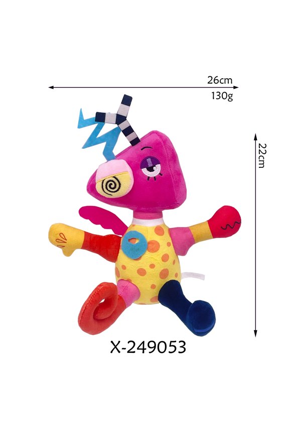 Amazing digital circus Cybercircus digital clown plush doll