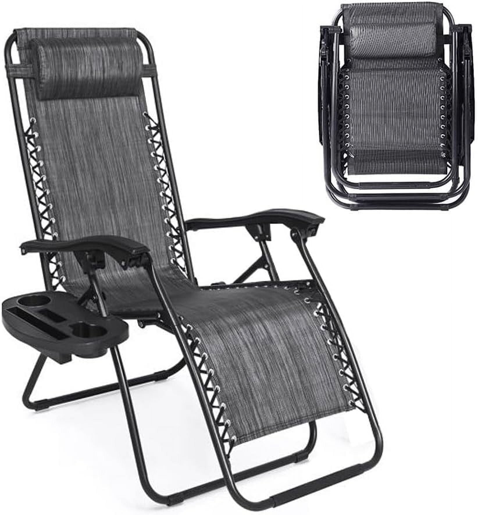 AmazingForLess Zero Gravity Lounge Chair Adjustable Outdoor Reclining ...