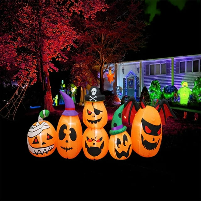 Amazingforless (4ft9ft) Halloween Inflatable LED Light Up Archway