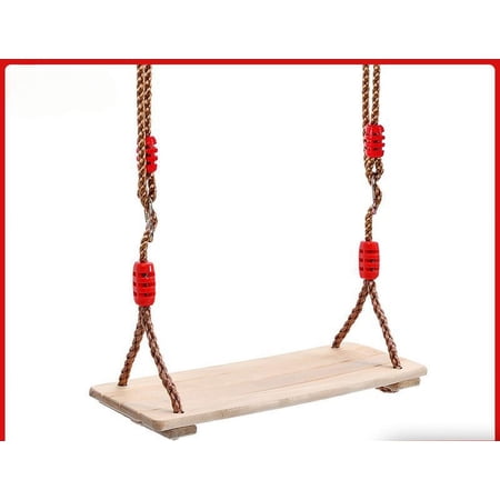 Amazon Adult and Children Indoor Outdoor Play Wooden Swing Four-Board Swing In Stock Wholesale