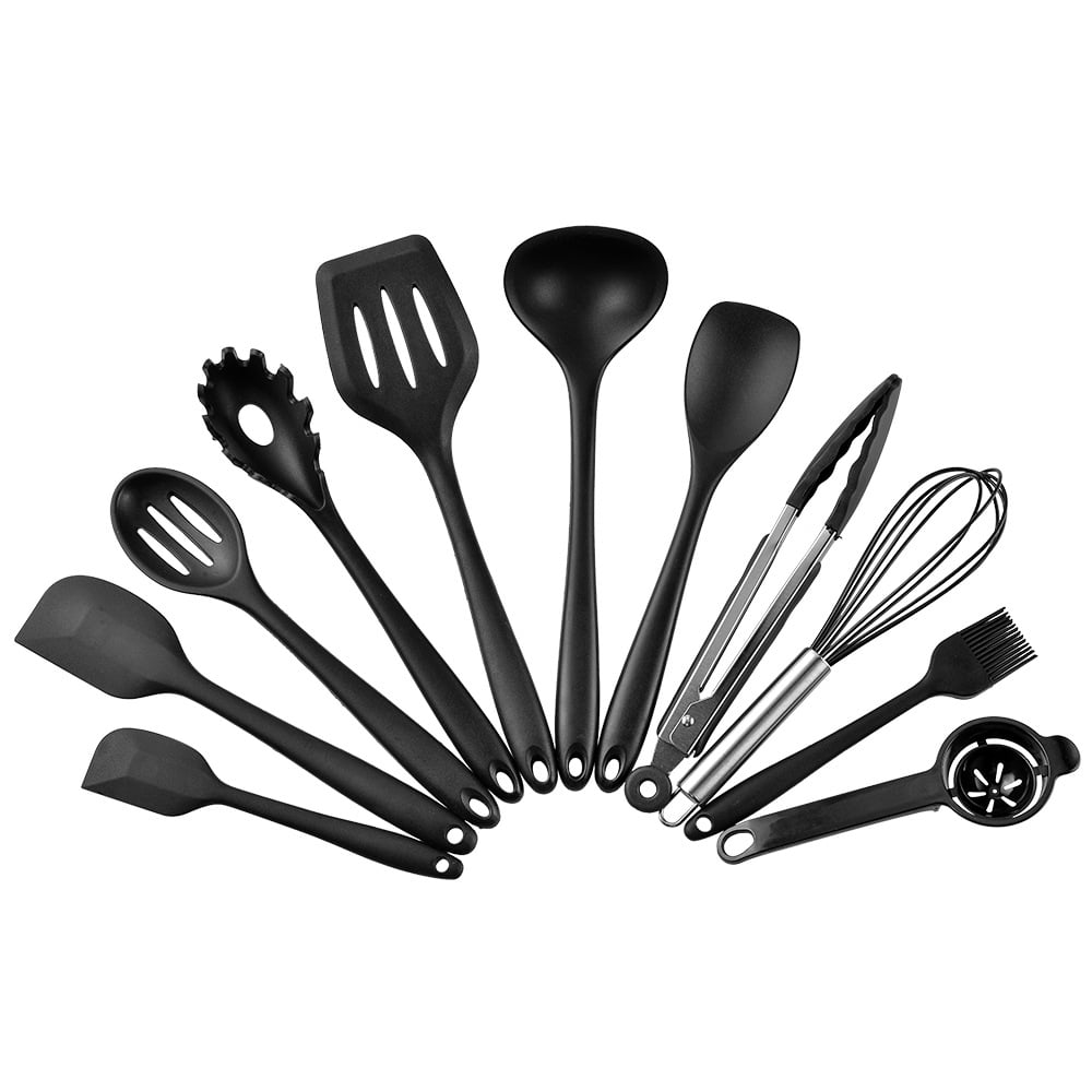 Amazon Allpack Silicone 10piece Kitchenware Set Small Storage Barrel Cooking Shovel Spoon 10