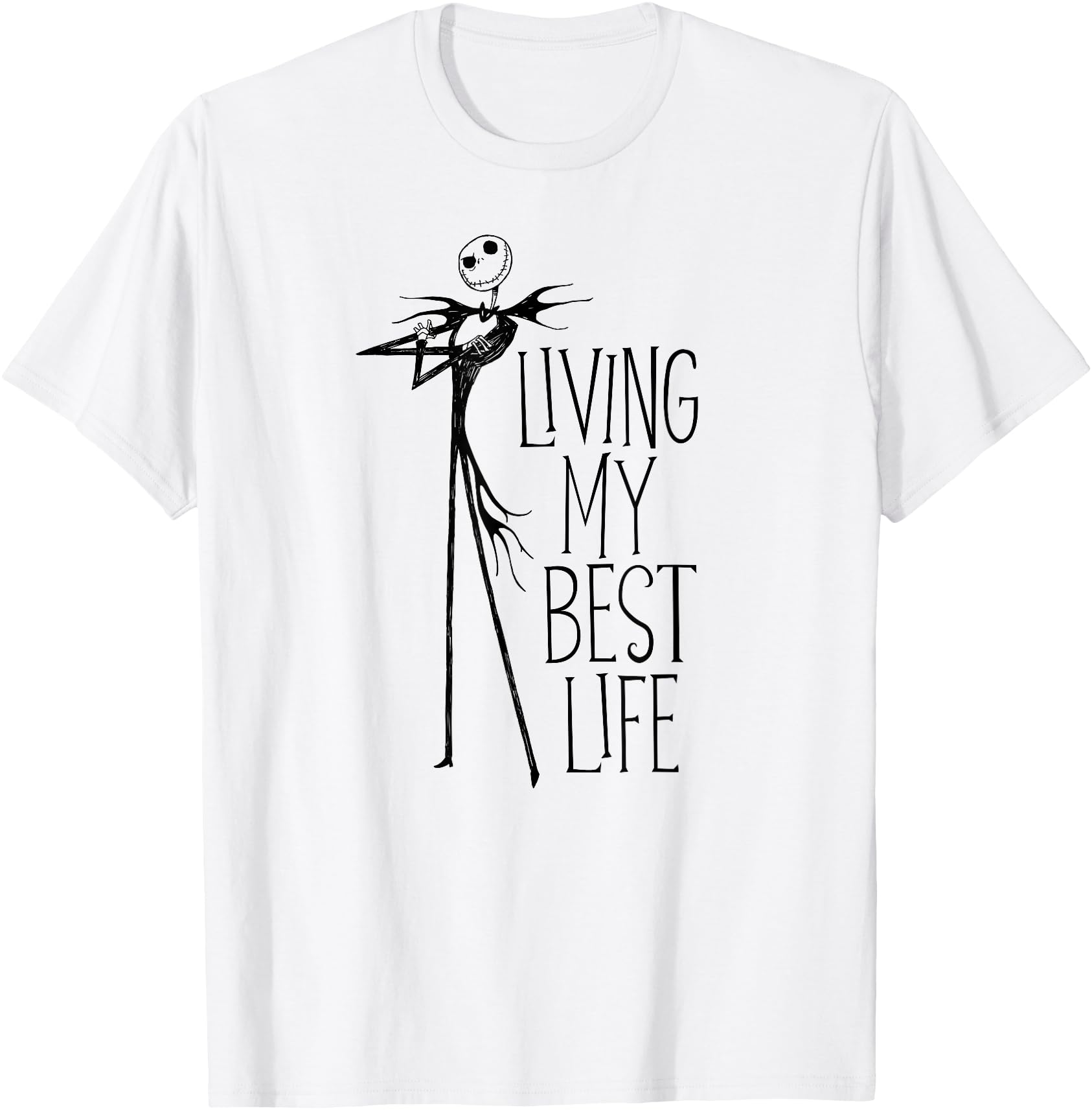 Amazon Essentials Men's Nightmare Before Christmas Jack Living My Best