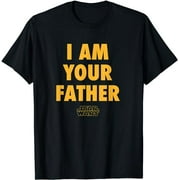 Amazon Essentials Star Wars Vader Father Quote T-Shirt
