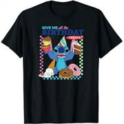 Amazon Essentials Stitch Give Me All The Birthday Treats T-Shirt