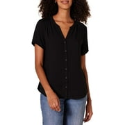 Amazon Essentials Women's Short-Sleeved Woven Shirt