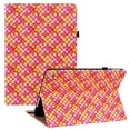 thumbnail image 1 of For Amazon Fire HD 10 Plus 2021 Case 11th Gen, Fire HD 10 2021 Cover with Pen Holder, Allytech Flip Stand PU Leather Elastic Band Anti-Scratch Card Slots Case for Kindle Fire HD 10.1" 2021, Rose, 1 of 8