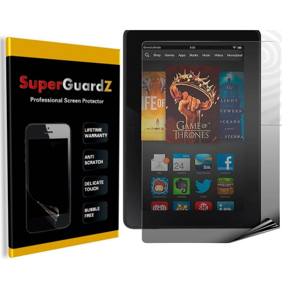 For Amazon Fire HD 8 (12th Gen, 2022) / Fire HD 8 (10th Gen, 2020) - SuperGuardZ Privacy Anti-Spy Screen Protector, Anti-Scratch, Anti-Bubble, Anti-Fingerprint