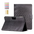 thumbnail image 1 of for Amazon Fire HD 8 (8th/7th/6th Generation, 2018/2017/2016 Release) Case - Soft PU Leather Folio Flip Cover Multiple Viewing Angles Stand Card Slots Auto Sleep/Wake Case Cover, Black, 1 of 7