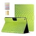 thumbnail image 1 of for Amazon Fire HD 8 (8th/7th/6th Generation, 2018/2017/2016 Release) Case - Soft PU Leather Folio Flip Cover Multiple Viewing Angles Stand Card Slots Auto Sleep/Wake Case Cover, Green, 1 of 7