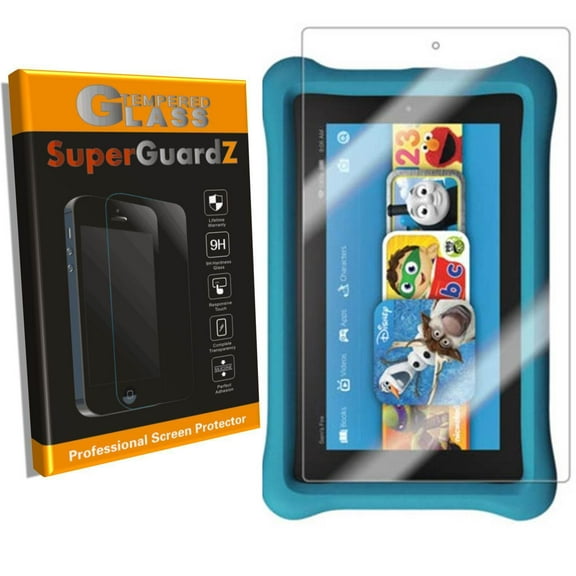 For Amazon Fire HD 8 Kids (8th Gen, 2018) / Fire HD 8 Kids (7th Gen, 2017) - SuperGuardZ Tempered Glass Screen Protector, 9H, Anti-Scratch, Anti-Bubble, Anti-Fingerprint