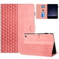 thumbnail image 1 of for Amazon Fire Max 11 13th Generation 2023 Folio Case, Slim PU Leather Case with Smart Auto Wake / Sleep Stand with Pencil Holder and Card Slots Cover for Amazon Fire Max 11, Pink, 1 of 9