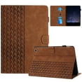 thumbnail image 1 of for Amazon Fire Max 11 13th Generation 2023 Folio Case, Slim PU Leather Case with Smart Auto Wake / Sleep Stand with Pencil Holder and Card Slots Cover for Amazon Fire Max 11, Brown, 1 of 9