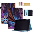 thumbnail image 1 of for Amazon Fire Max 11 Tablet Case 11.0 inch 2023, Pattern Magnetic Retro Folio Shell for Fire Max 11 Cover with Card Holder & Multi-Angle Stand & Stylus Slot & Auto Sleep/Wake, Colorful Flower, 1 of 13