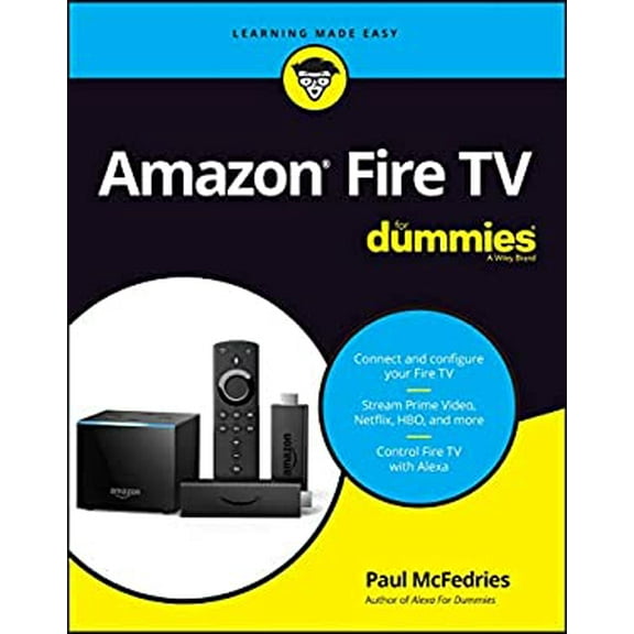 Pre-Owned Amazon Fire TV for Dummies (Paperback) 1119671469 9781119671466