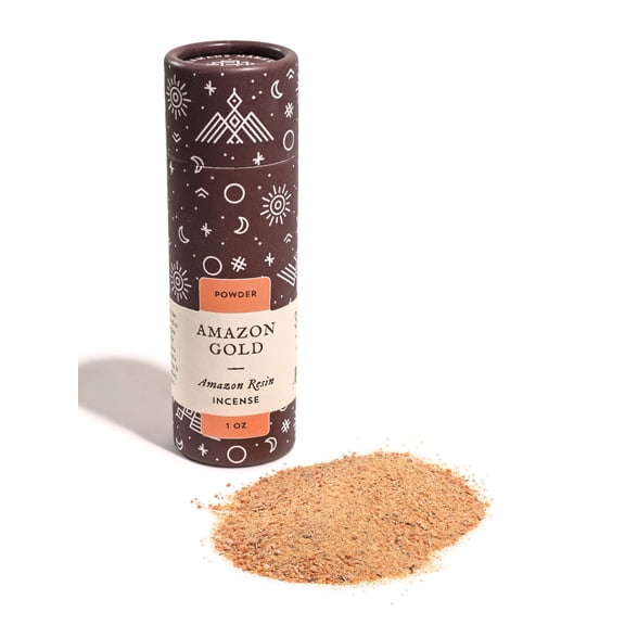Amazon Gold: Peruvian Resin Incense Size: 4 oz
