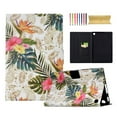 thumbnail image 1 of for Amazon Kindle Fire 7 12th Gen 2022 Case, Pattern PU Leather Full Body Protective Adjustable Stand Cover with Card Pocket Folio Flip Case Cover for Fire 7 12th Generation, Golden Pineapple, 1 of 7