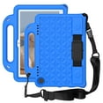 thumbnail image 1 of Amazon Kindle Fire HD 8 & 8 Plus Tablet (2024/2022/2020 Release,12th/10th Generation) for Kids Case Pencil Holder Shoulder/Hand Strap Kickstand | Three Layer Durable Protective Cover,Blue, 1 of 9