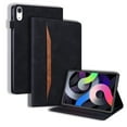 thumbnail image 1 of For Amazon Kindle Fire HD 8 Tablet (8th/7th/6th Generation, 2018/2017/2016), Premium PU Leather Business Folio Stand Cover with Outside Pocket / Inner Card Slots Case with S Pen Slot - Black, 1 of 8