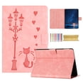 thumbnail image 1 of for Amazon Kindle Paperwhite 2015/2018 Folio Flip Case, Embossed PU Leather Case with Smart Auto Wake / Sleep & Adjustable Stand (3 Anti-Slip Strips) with Card Slots for Paperwhite 3/4, Pink, 1 of 5