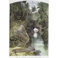 thumbnail image 1 of Amazon River Engraving. Nscene On A Tributary Of The Amazon River In Brazil Line Engraving Late 19Th Century. Print by, 1 of 1