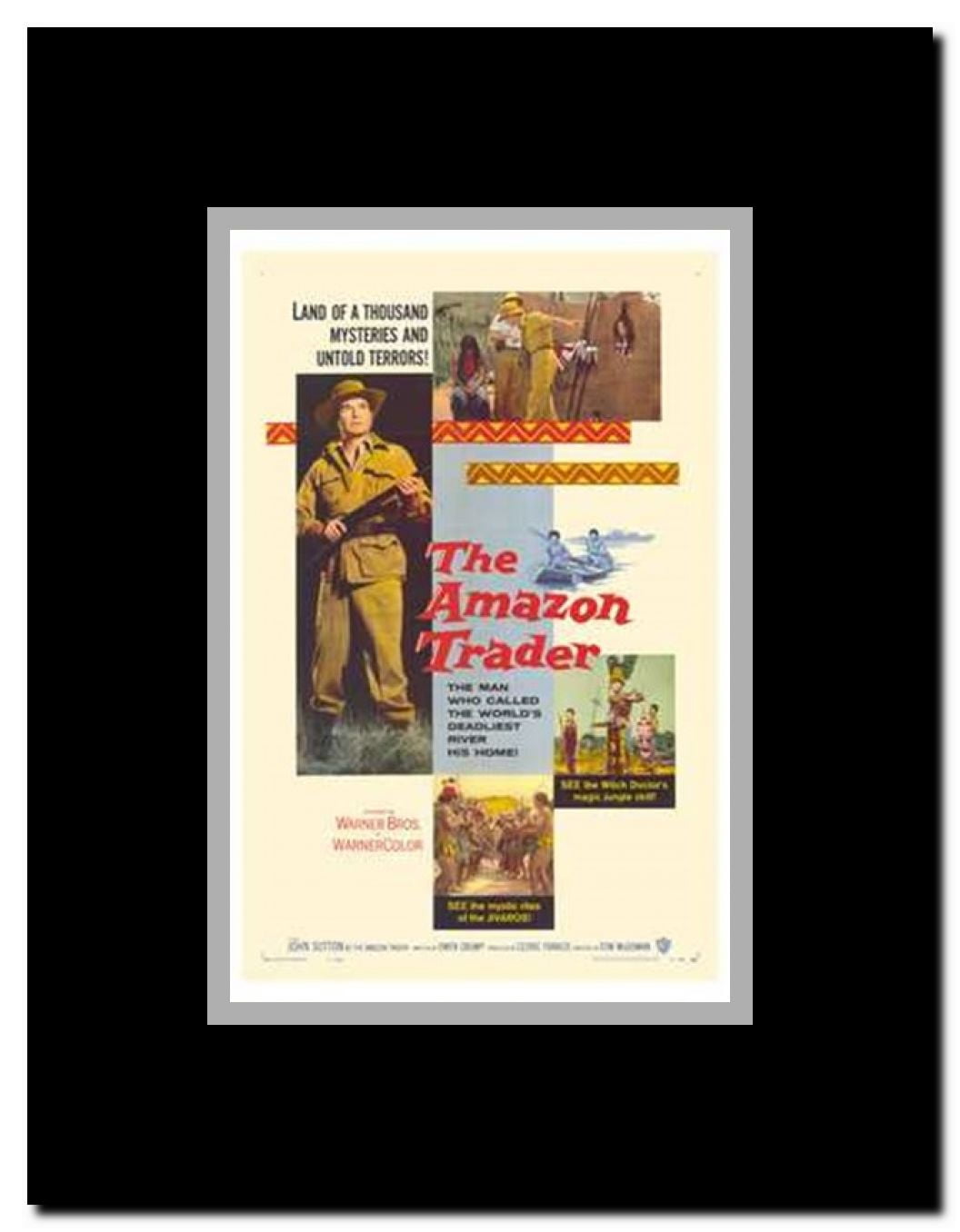 Amazon Trader Framed Movie Poster