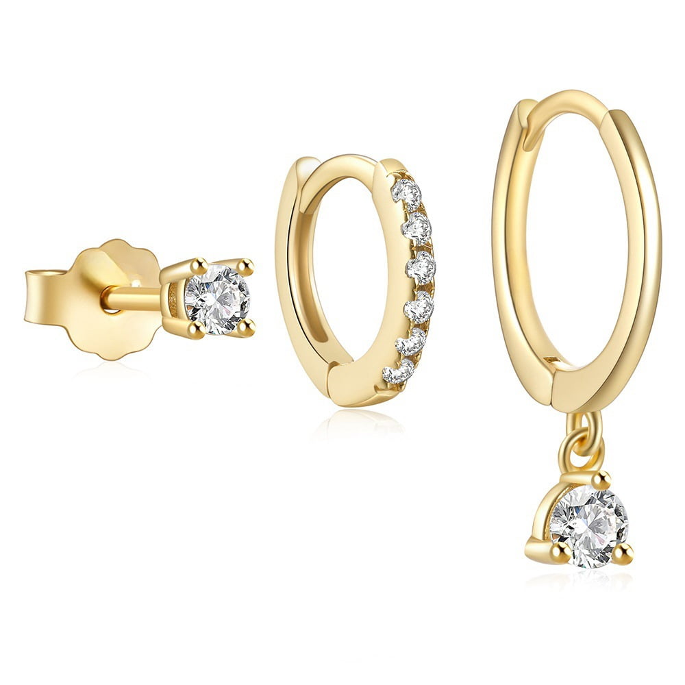 Classic diamond-encrusted fashion earrings cheapest