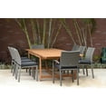 thumbnail image 1 of Amazonia Amoise Teak Finish 9 Pieces Extendable Rectangular Patio Dining Set, 1 of 8