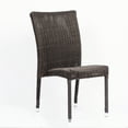 thumbnail image 1 of Amazonia Bari 4-Piece Eco-Friendly Wicker Outdoor Patio Sidechair Set, 1 of 6