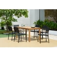 thumbnail image 1 of Amazonia Bellegard Teak Finish 7 Pieces Rectangular Patio Dining Set, 1 of 15
