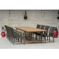 thumbnail image 1 of Amazonia Landau Teak Finish 9 Pieces Extendable Patio Dining Set, 1 of 12