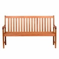 thumbnail image 1 of Amazonia Milano Eucalyptus Bench, 1 of 6