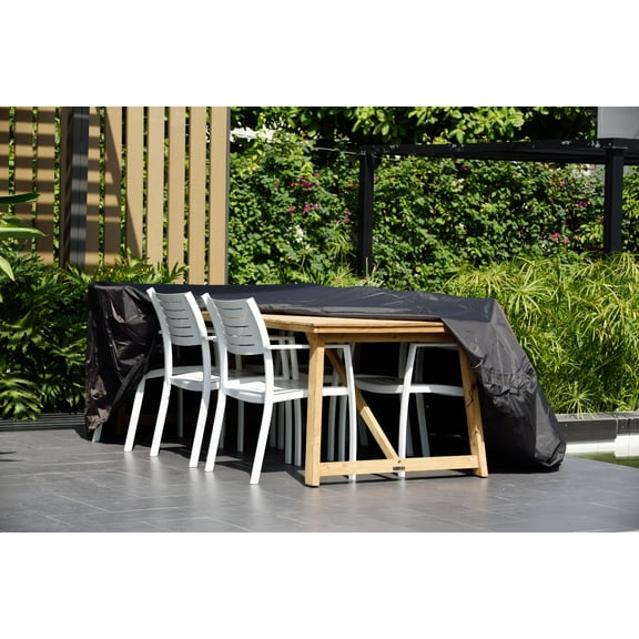 Amazonia Rectangular and Waterproof Patio Cover for Dining Set