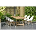 thumbnail image 1 of Amazonia Split  [7-Piece] Patio Dining Set ,6 Seats, Contains Chairs and Table (30inch H), White, 1 of 8