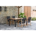 thumbnail image 1 of Amazonia Teak Finish & Aluminum Bahamas Rectangular Extendable Teak Finish patio Dining set - Seats 4, 1 of 1