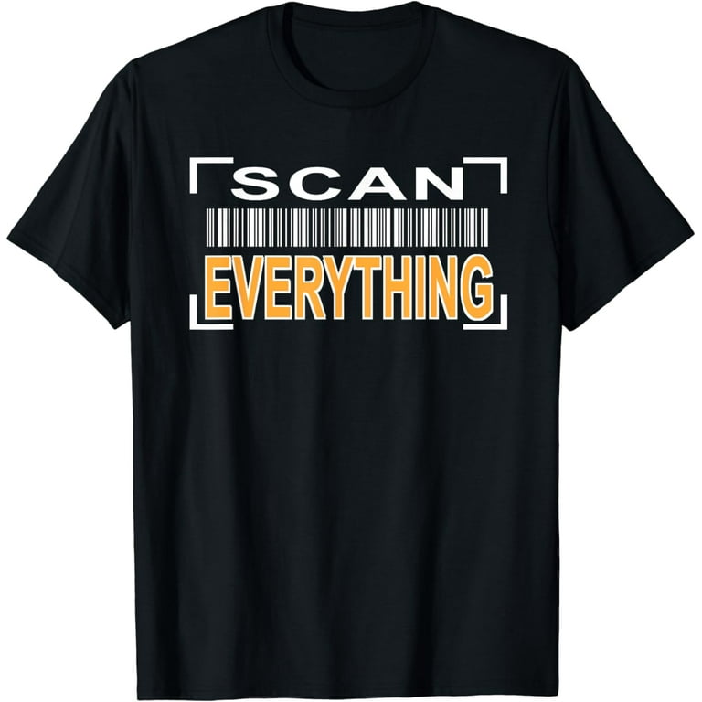 Amazonian Scan Everything Barcode Graphic Novelty T Shirt Amazonian Scan Everything Barcode Graphic Novelty T Shirt