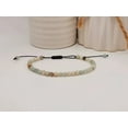 thumbnail image 1 of Amazonite Adjustable genuine crystal amazonite bracelet 4mm Adjustable, 1 of 7
